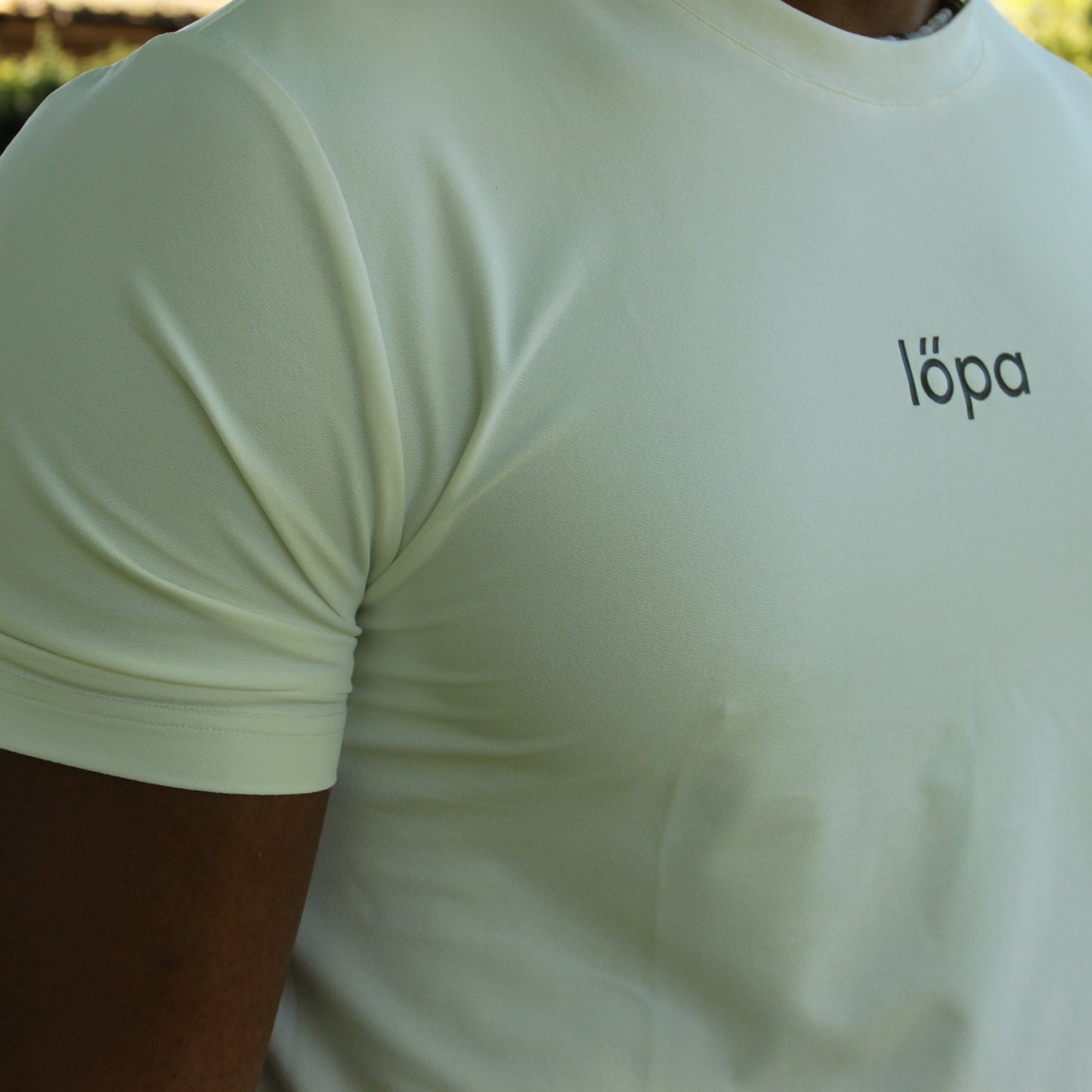 Löpa - White Training Tee